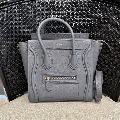 celine nano slate luggage|celine nano luggage kohl.